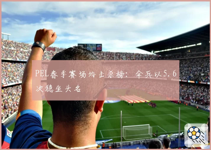 PEL春季赛场均击杀榜：伞兵以5.6次稳坐头名