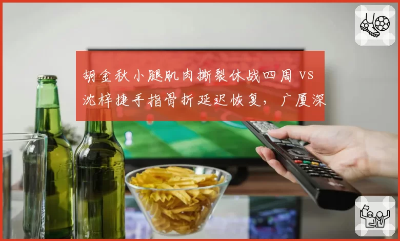 胡金秋小腿肌肉撕裂休战四周 vs 沈梓捷手指骨折延迟恢复，广厦深圳内线重建受阻